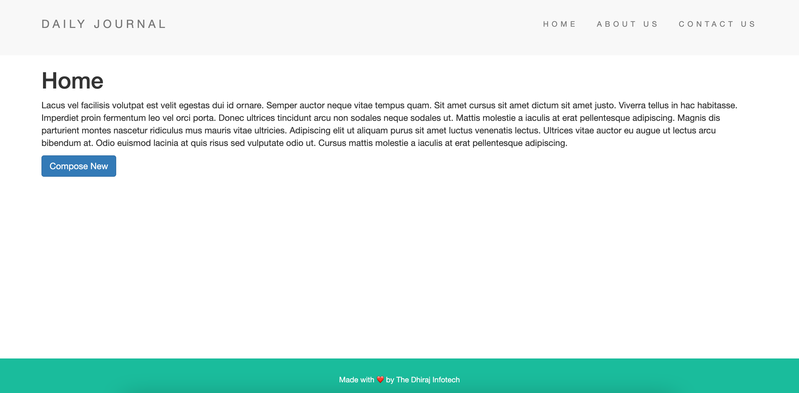 Journal App